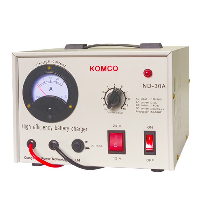 KOMCO AGM начинается и останавливает автомобильное чистое медное зарядное устройство 12V24V интеллектуальное зарядное устройство с высокой мощностью.